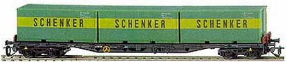 [N�kladn� vozy] &rarr;&nbsp;[N�zkost�nn�]&nbsp;&rarr;&nbsp;[4-os� plo�inov� Rgs]&nbsp;&rarr;&nbsp;15515: n�kladn� plo�inov� v�z �ern� se t�emi kontejnery 20&prime; „SCHENKER“
