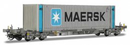 [N�kladn� vozy] &rarr;&nbsp;[N�zkost�nn�]&nbsp;&rarr;&nbsp;[Ostatn�]&nbsp;&rarr;&nbsp;HN9739: kontejnerov� v�z „IFA” �ed� lo�en� 45&prime; kontejnerem „Maersk”
