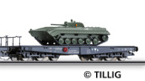 [N�kladn� vozy] &rarr;&nbsp;[N�zkost�nn�]&nbsp;&rarr;&nbsp;[6-os� plo�inov�]&nbsp;&rarr;&nbsp;01592: �ern� s n�kladem tanku BMP-1