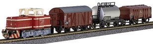 [Soupravy] &rarr;&nbsp;[S lokomotivou]&nbsp;&rarr;&nbsp;01406: set dieselov� lokomotivy T 334 a t�� n�kladn�ch voz�