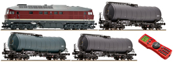 [Soupravy] &rarr;&nbsp;[S lokomotivou]&nbsp;&rarr;&nbsp;35017: set dieselov� lokomotivy BR 132 a t�� cisternov�ch voz�