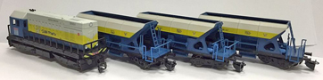 [Soupravy] &rarr;&nbsp;[S lokomotivou]&nbsp;&rarr;&nbsp;DD84: set dieselov� lokomotivy �ady 720 a t�� samov�sypn�ch voz�
