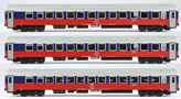 [Soupravy] &rarr;&nbsp;[Osobn�]&nbsp;&rarr;&nbsp;58026: set dvou l��kov�ch a salonn�ho vozu „Berlin-Moskau“