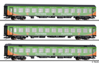 [Soupravy] &rarr;&nbsp;[Osobn�]&nbsp;&rarr;&nbsp;01066: set t�� rychl�kov�ch voz� „FLIXTRAIN“