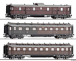 [Soupravy] &rarr;&nbsp;[Osobn�]&nbsp;&rarr;&nbsp;01070: set zavazadlov�ho a dvou osobn�ch voz� „Preu�ischer Schnellzug“ 2./3. t��dy