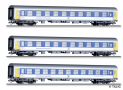 [Soupravy] &rarr;&nbsp;[Osobn�]&nbsp;&rarr;&nbsp;01097: set t�� rychl�kov�ch voz� 2. t�. v barevn�m schematu „Mitteldeutschen Regiobahn“