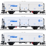 [Soupravy] &rarr;&nbsp;[N�kladn�]&nbsp;&rarr;&nbsp;501608: set dev�ti chlad�rensk�ch voz� „K�hlwagen Ibbes INTERFRIGO“,