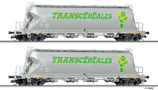 [Soupravy] &rarr;&nbsp;[N�kladn�]&nbsp;&rarr;&nbsp;01715: set dvou samov�sypn�ch voz� „TRANSC�R�ALES / C.T.C.“