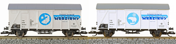[Soupravy] &rarr;&nbsp;[N�kladn�]&nbsp;&rarr;&nbsp;S304: set dvou chlad�c�ch voz� „�eskoslovensk� mraz�rny“