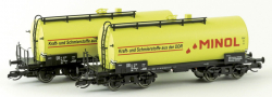 [Soupravy] &rarr;&nbsp;[N�kladn�]&nbsp;&rarr;&nbsp;51538: set dvou kotlov�ch voz� „Minol“