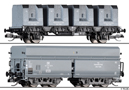 [Soupravy] &rarr;&nbsp;[N�kladn�]&nbsp;&rarr;&nbsp;502504: set dvou n�kladn�ch voz� „VEB Eisenwerke West“ , SET 2