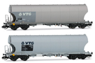 [Soupravy] &rarr;&nbsp;[N�kladn�]&nbsp;&rarr;&nbsp;HN9734: set dvou n�kladn�ch samov�sypn�ch voz� na p�epravu obil� „VTG”