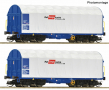 [Soupravy] &rarr;&nbsp;[N�kladn�]&nbsp;&rarr;&nbsp;6680007: set dvou plo�inov�ch voz� s odsuvnou plachtou „Rail Cargo Austria“